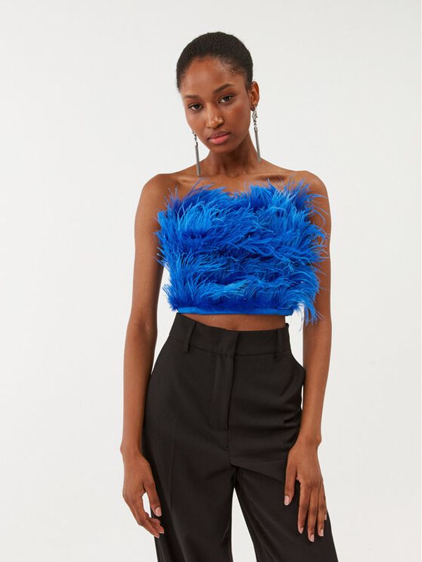 Patrizia Pepe Patrizia Pepe Majica 8C0544/A106-C966 Plava Slim Fit