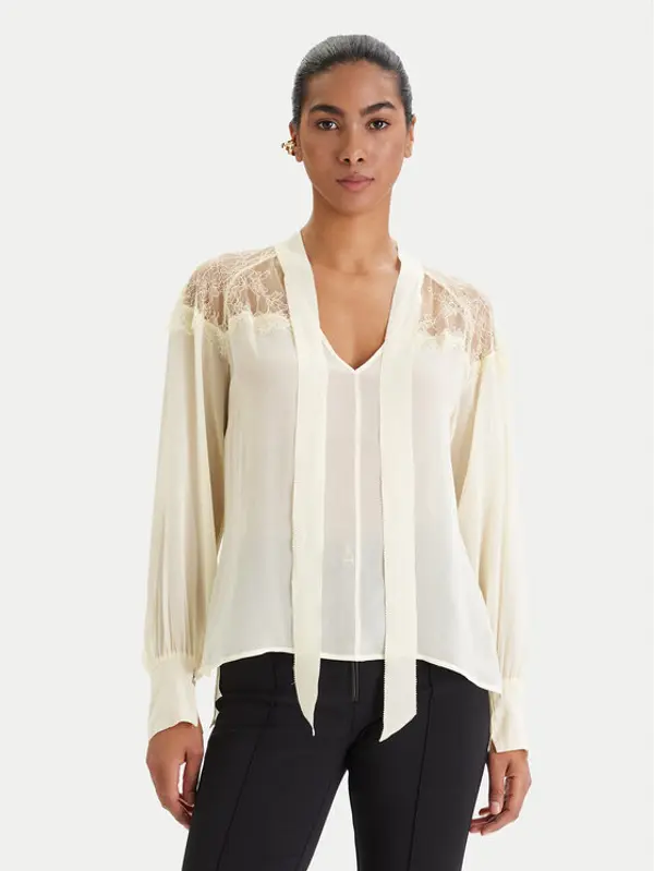 PATRIZIA PEPE Patrizia Pepe Majica 8C0859/A692-Y478 Žuta Regular Fit