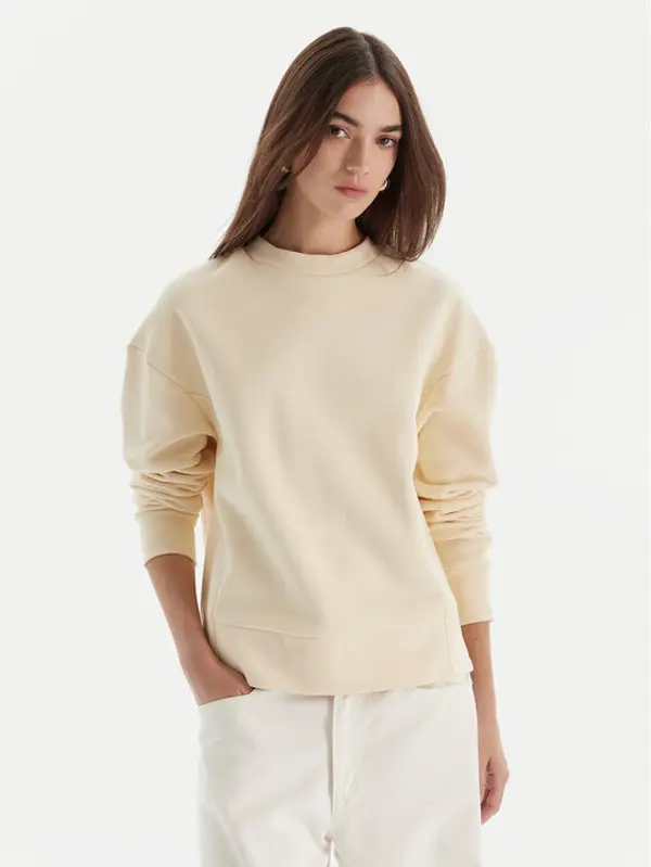 PATRIZIA PEPE Patrizia Pepe Majica dugih rukava 2M4494/J079-W405 Écru Regular Fit