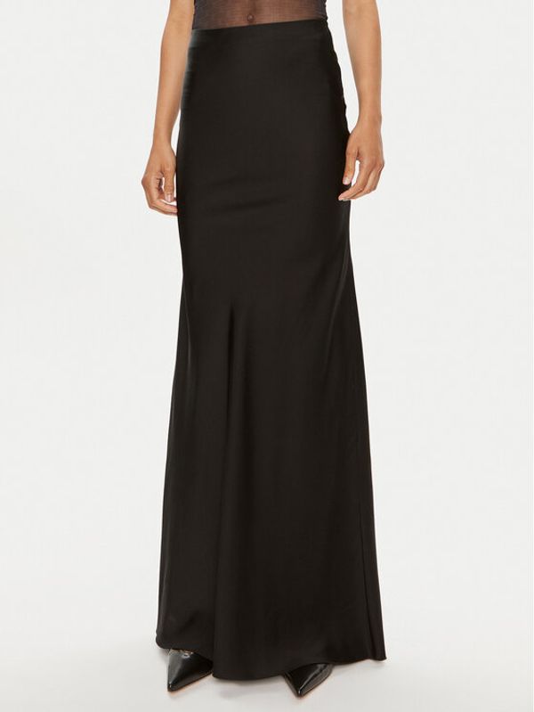 Patrizia Pepe Patrizia Pepe Midi suknja 8G0406/A051-K103 Crna Regular Fit