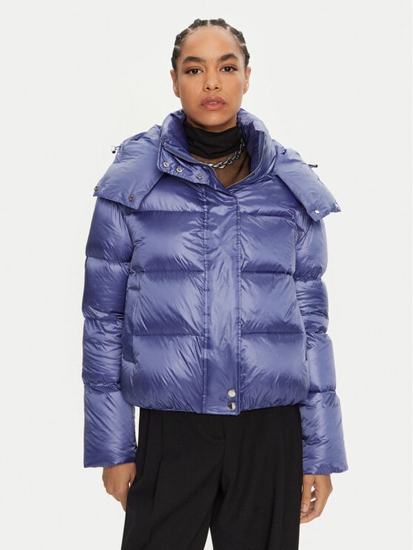 Patrizia Pepe Patrizia Pepe Pernata jakna 2O0050 A9M0 Ljubičasta Regular Fit