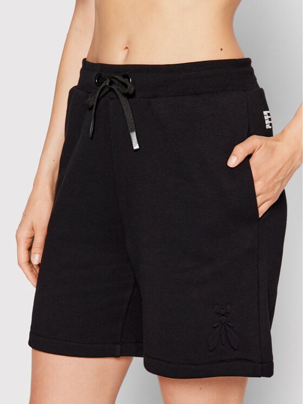 Patrizia Pepe Patrizia Pepe Sportske kratke hlače 8P0453/J041-K103 Crna Regular Fit