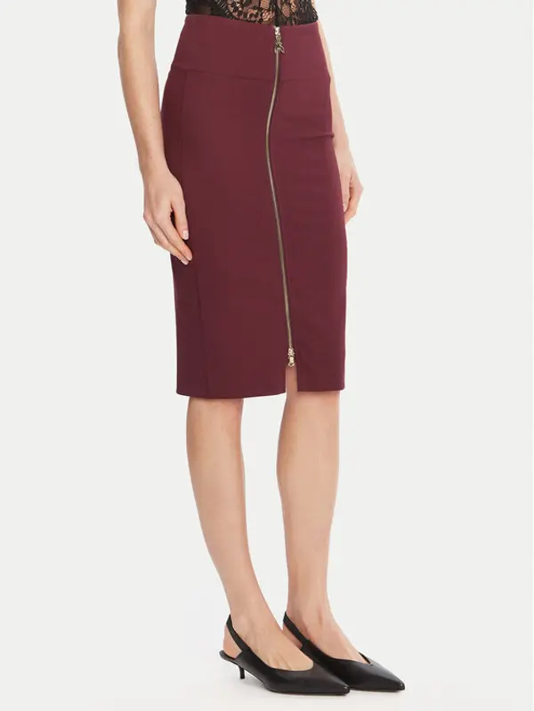 PATRIZIA PEPE Patrizia Pepe Suknja olovka 8G0485 A025 Tamnocrvena Regular Fit