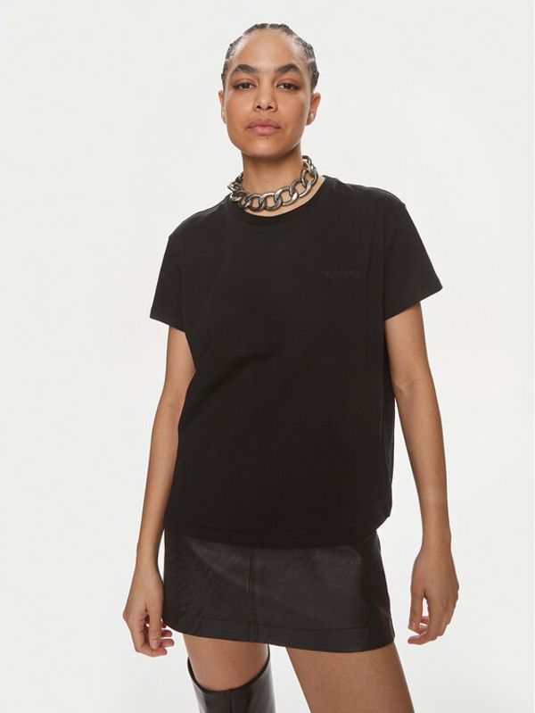 Patrizia Pepe Patrizia Pepe T-shirt 2M4373/J111-K103 Crna Regular Fit