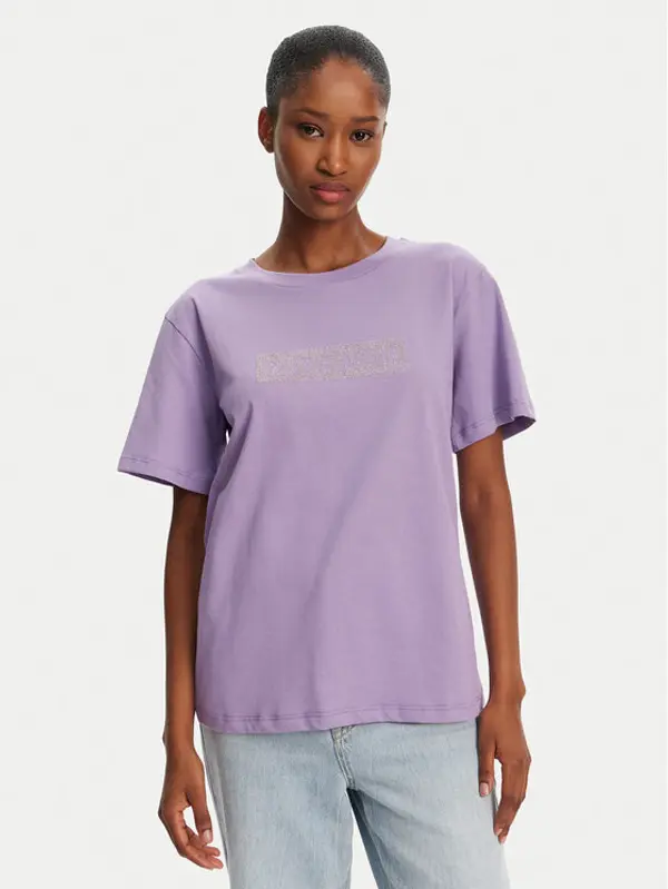 PATRIZIA PEPE Patrizia Pepe T-shirt 2M4422/J274-M531 Ljubičasta Regular Fit