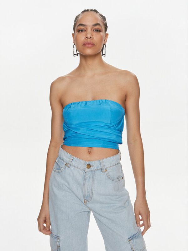 Patrizia Pepe Patrizia Pepe Top 2C1541/A057-CA04 Plava Regular Fit