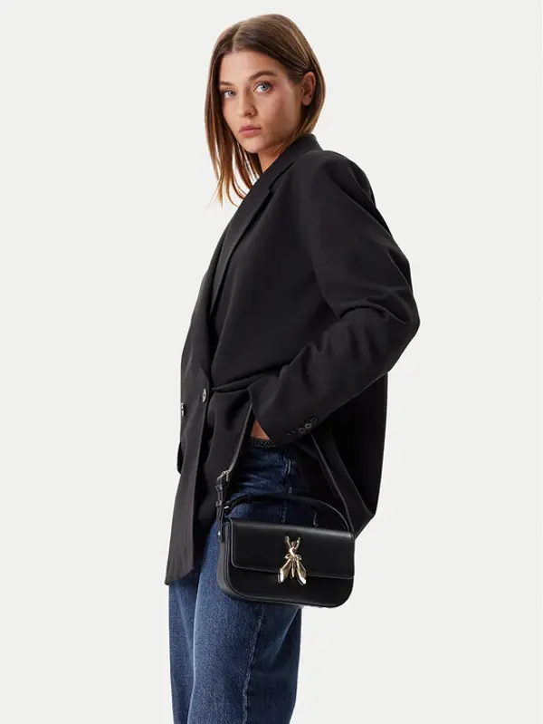 PATRIZIA PEPE Patrizia Pepe Torbica 8B0231 L061 Crna