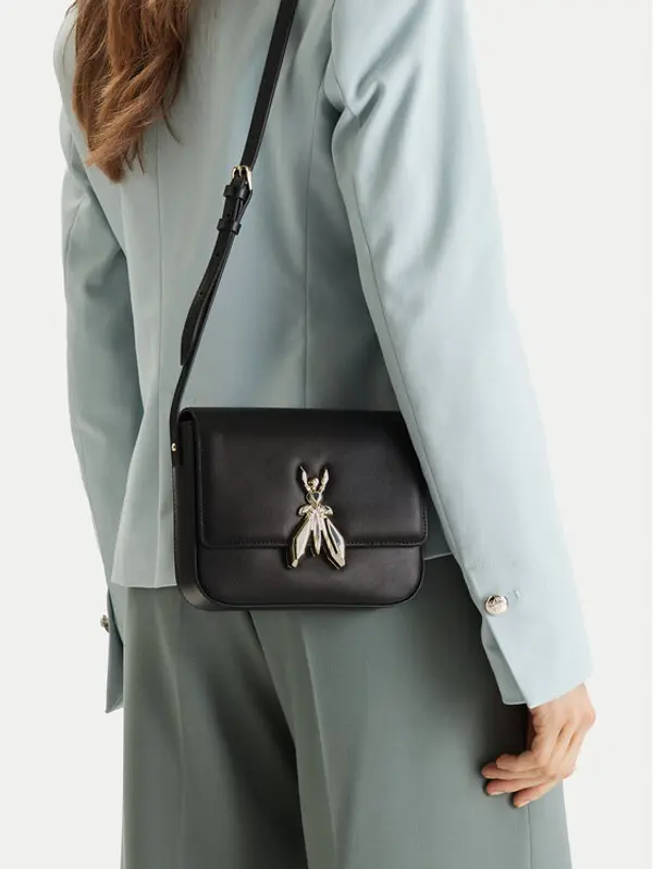 PATRIZIA PEPE Patrizia Pepe Torbica 8B0303/L061 Crna