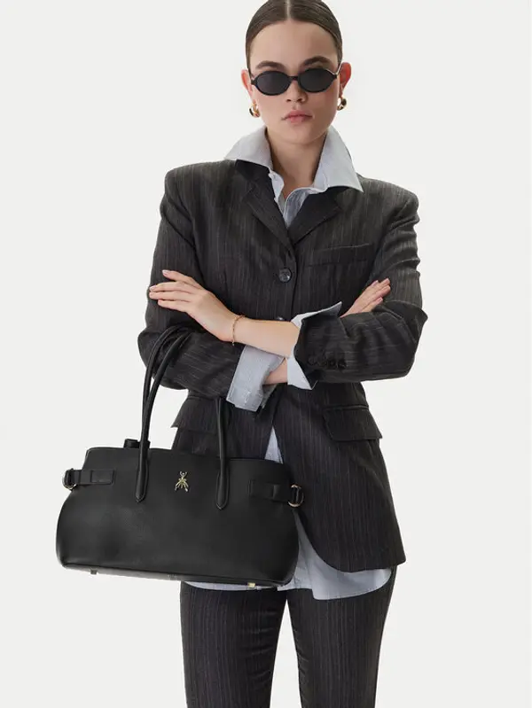 PATRIZIA PEPE Patrizia Pepe Torbica 8B0305/L162 Crna