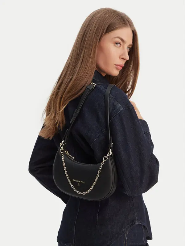 PATRIZIA PEPE Patrizia Pepe Torbica 8B0309/L001 Crna