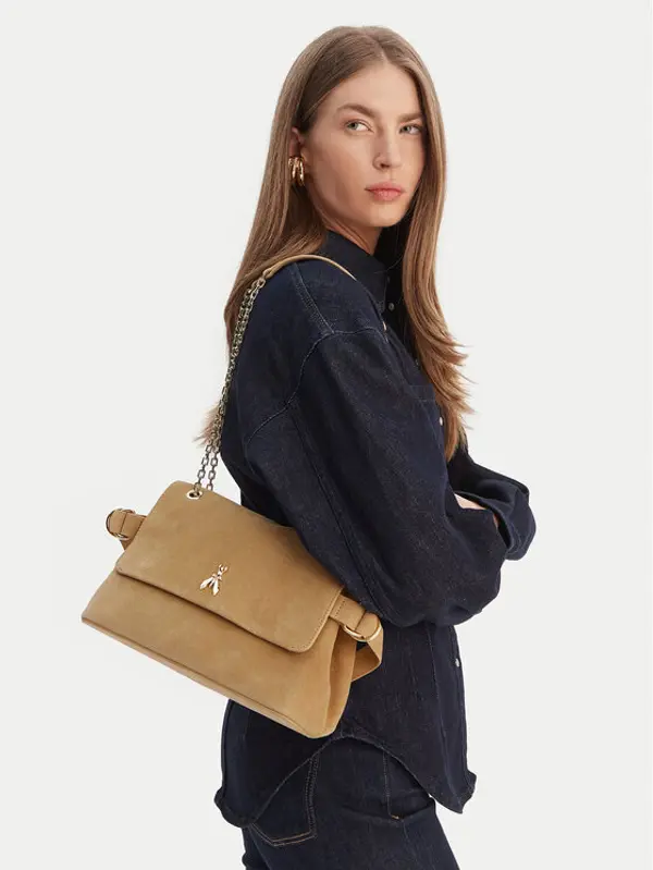 PATRIZIA PEPE Patrizia Pepe Torbica Borsa 8B0306/L152-B880 Bež
