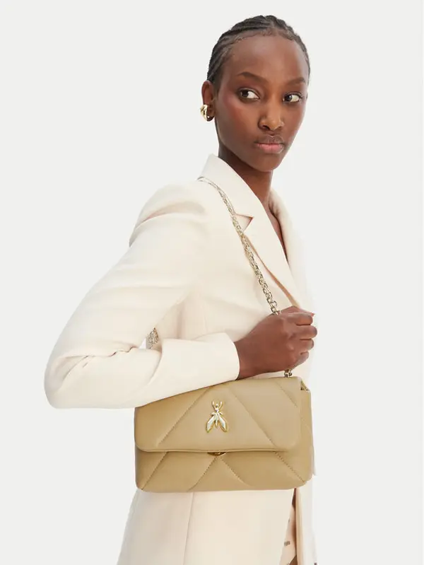 PATRIZIA PEPE Patrizia Pepe Torbica CB0084/L006-B862 Bež