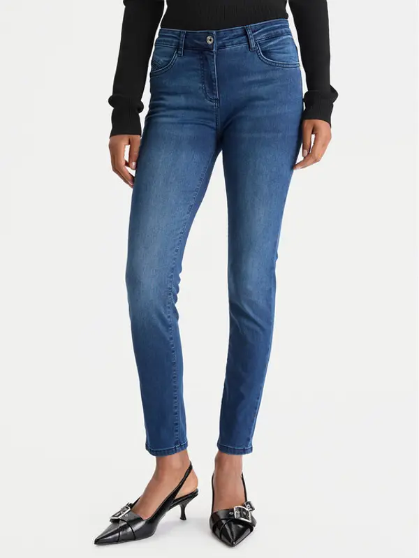PATRIZIA PEPE Patrizia Pepe Traperice CP0509/D1HIB-C920 Tamnoplava Slim Fit