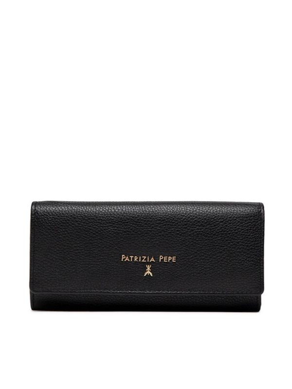Patrizia Pepe Patrizia Pepe Veliki ženski novčanik CQ0215/L001-K103 Crna