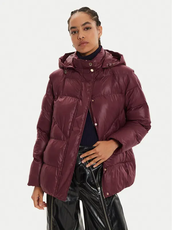 PATRIZIA PEPE Patrizia Pepe Zimska jakna 8O0143/A451-M511 Ljubičasta Regular Fit
