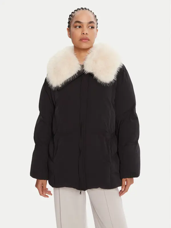 PATRIZIA PEPE Patrizia Pepe Zimska jakna 8O0194 A629 Crna Regular Fit