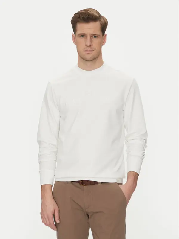 Paul&Shark Paul&Shark Majica dugih rukava 25411881 Bijela Regular Fit