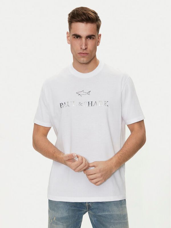Paul&Shark Paul&Shark T-shirt 14311602 Bijela Regular Fit