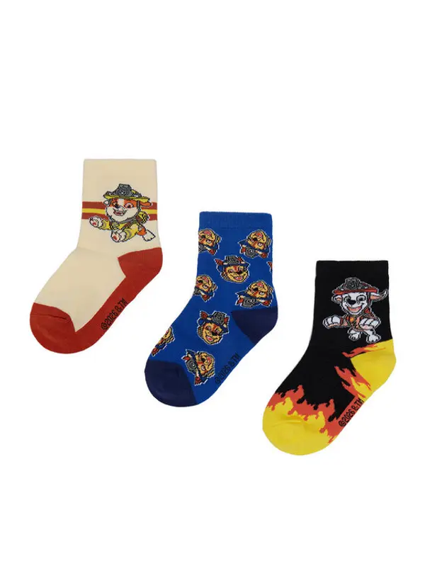 Paw Patrol Paw Patrol Duge čarape CEO-ACCCS-AW26-306PAW(3-PACK) Šarena