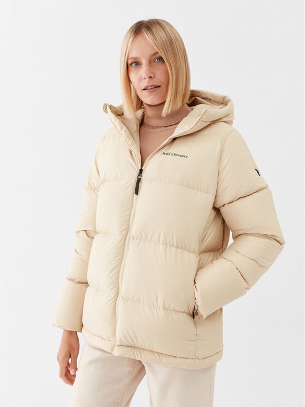 Peak Performance Peak Performance Pernata jakna Rivel G77952050 Žuta Regular Fit