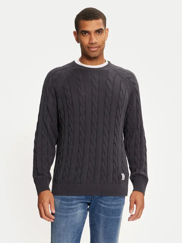Pepe Jeans Pepe Jeans Džemper Camdem PM702455 Tamnoplava Regular Fit