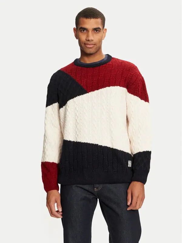 Pepe Jeans Pepe Jeans Džemper Court PM702475 Šarena Regular Fit