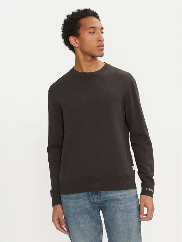 Pepe Jeans Pepe Jeans Džemper New Andre PM702469 Siva Regular Fit
