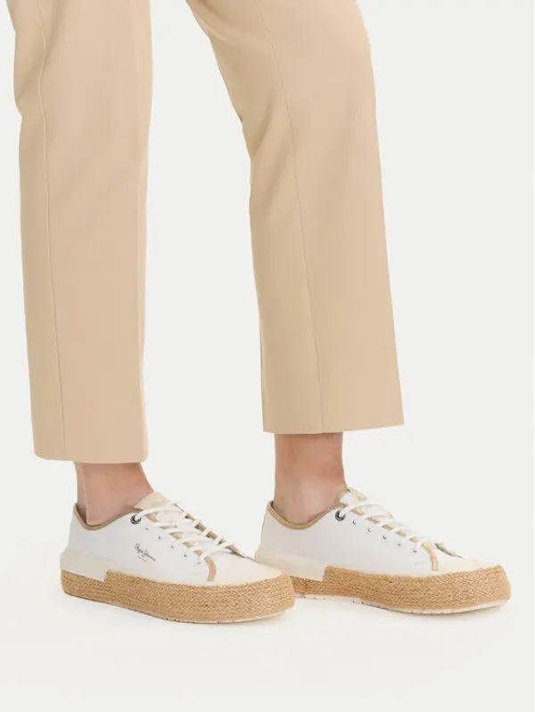 Pepe Jeans Pepe Jeans Espadrile Samoi Mix PLS31595 Bijela