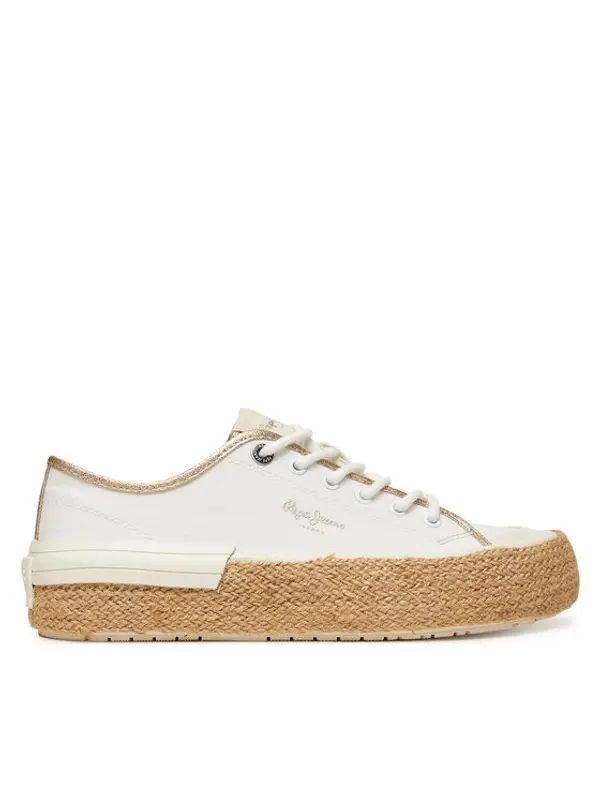 Pepe Jeans Pepe Jeans Espadrile Samoi Mix PLS31595 Bijela