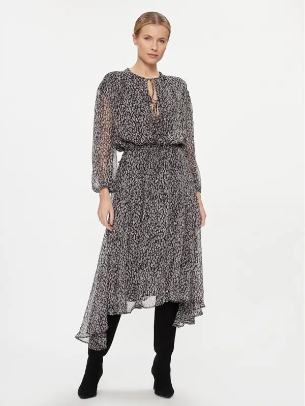 Pepe Jeans Pepe Jeans Haljina za svaki dan Alicia PL953436 Crna Regular Fit