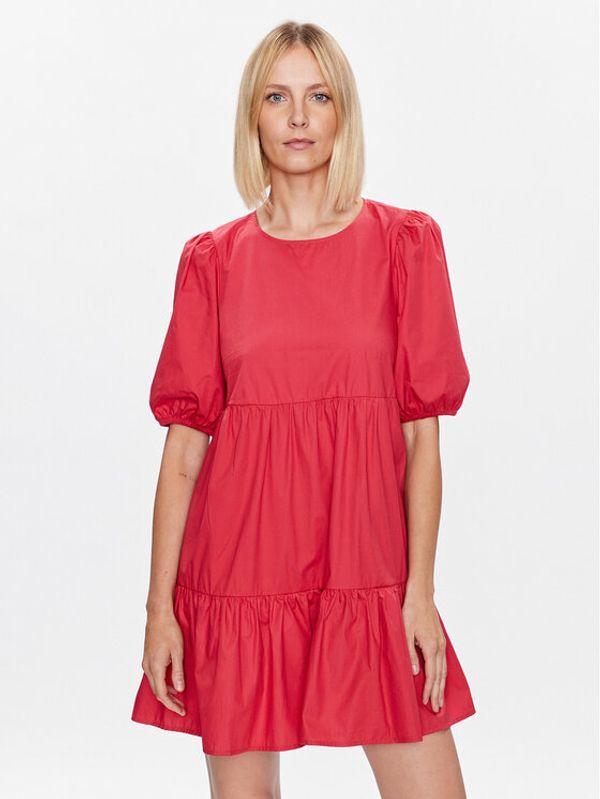 Pepe Jeans Pepe Jeans Haljina za svaki dan Bella PL953238 Crvena Regular Fit