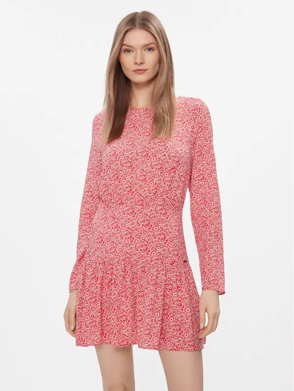 Pepe Jeans Pepe Jeans Haljina za svaki dan Britney PL953446 Crvena Slim Fit