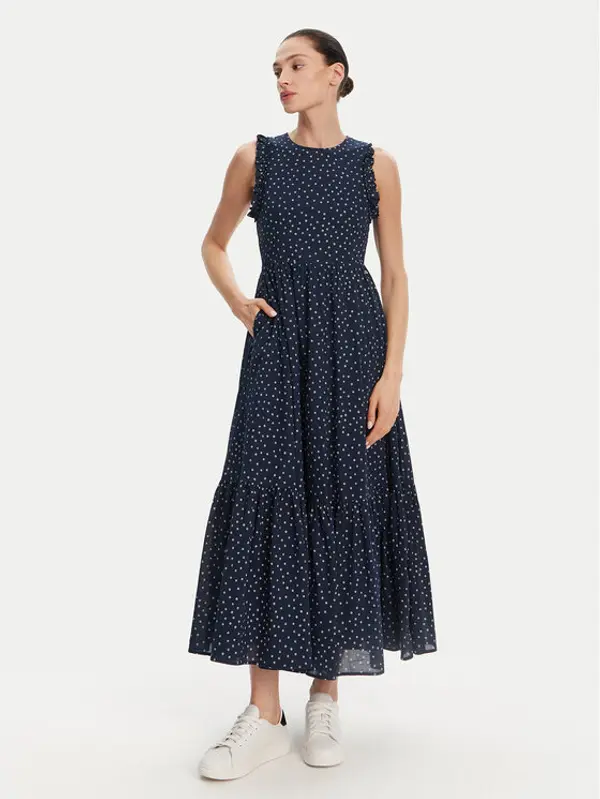 Pepe Jeans Pepe Jeans Haljina za svaki dan Deborah PL953666 Tamnoplava Regular Fit