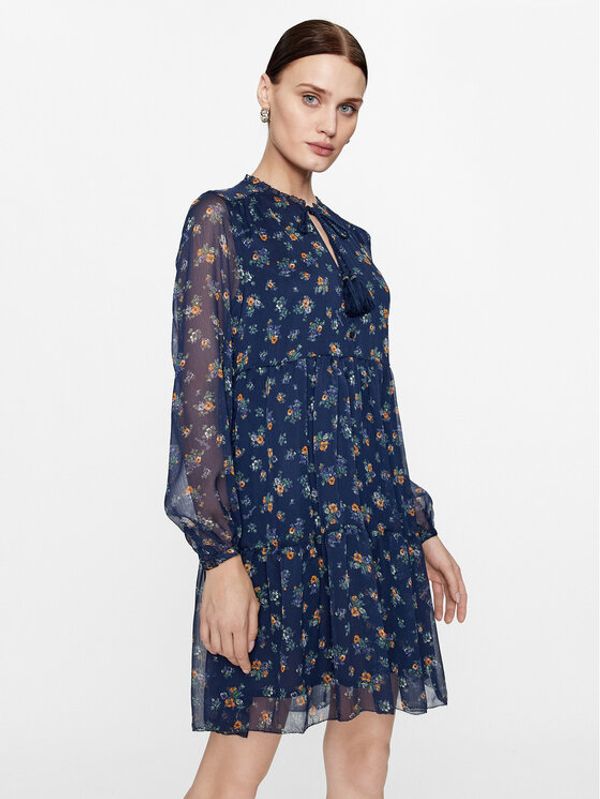 Pepe Jeans Pepe Jeans Haljina za svaki dan Ikaia PL953394 Tamnoplava Relaxed Fit