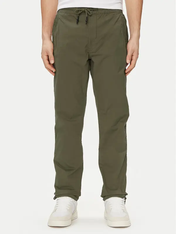 Pepe Jeans Pepe Jeans Hlače Parachute Pant PM211685 Kaki Regular Fit