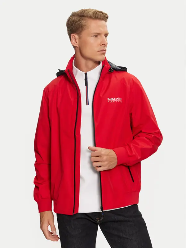 Pepe Jeans Pepe Jeans Jakna protiv vjetra Red Bull Racing RM400006 Crvena Regular Fit