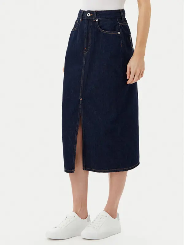 Pepe Jeans Pepe Jeans Jeans suknja PL901186 Plava Regular Fit