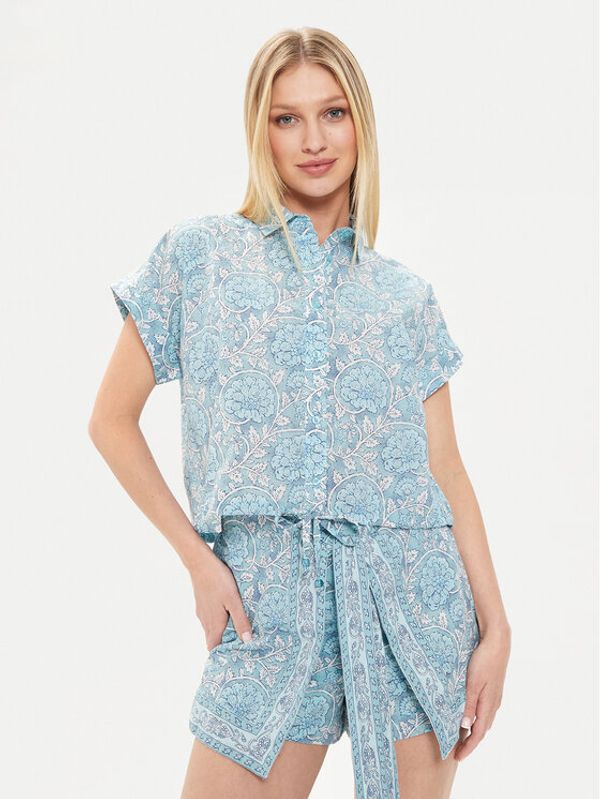 Pepe Jeans Pepe Jeans Košulja Mer PL304812 Plava Regular Fit