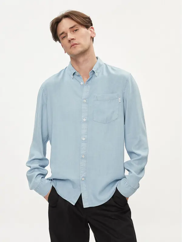Pepe Jeans Pepe Jeans Košulja Petri PM308513 Svijetloplava Regular Fit