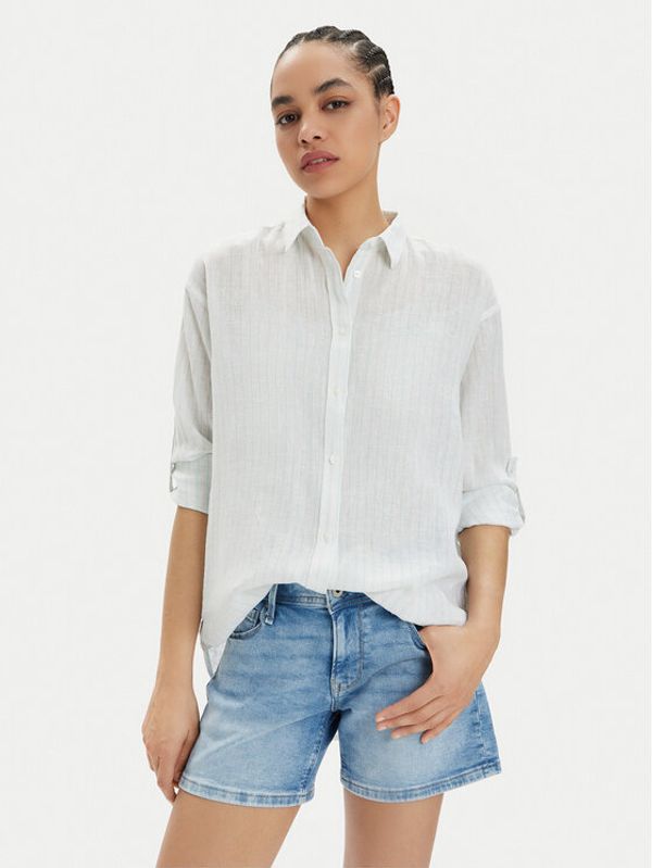 Pepe Jeans Pepe Jeans Košulja Polly PL304804 Plava Relaxed Fit