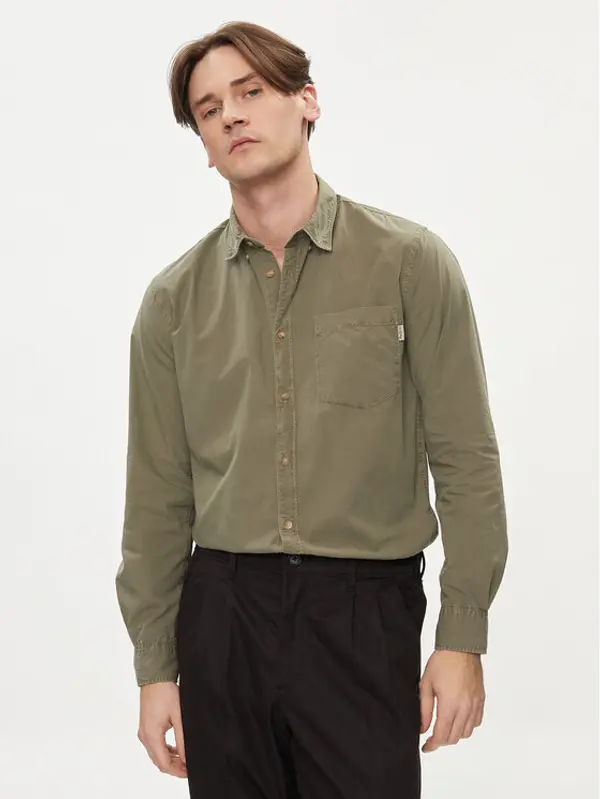 Pepe Jeans Pepe Jeans Košulja Prince PM308270 Zelena Regular Fit