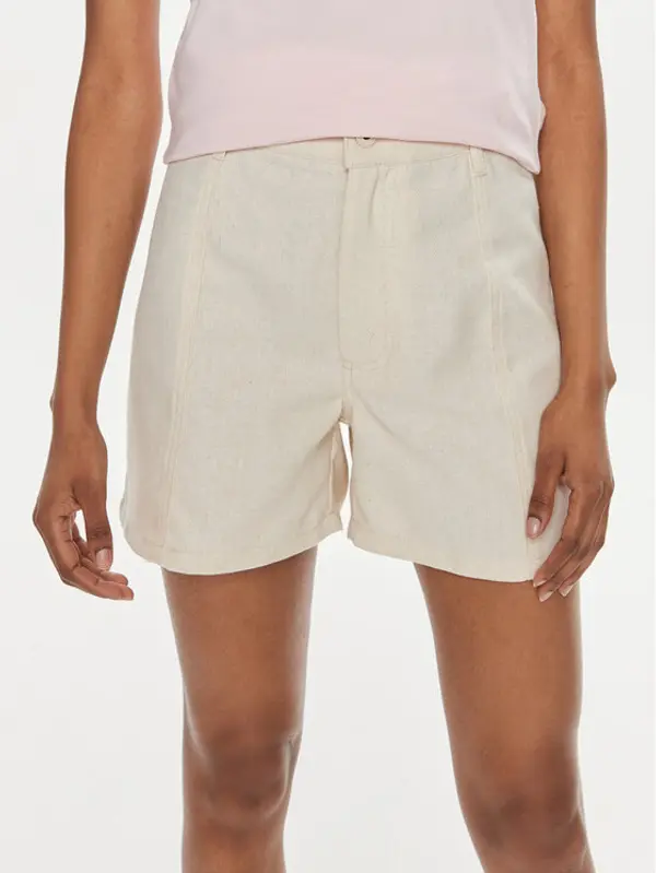 Pepe Jeans Pepe Jeans Kratke hlače Tilly PL801093 Écru Regular Fit