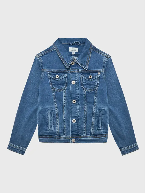 Pepe Jeans Pepe Jeans Kratke traperice New Berry PG401046JR7 Plava Regular Fit