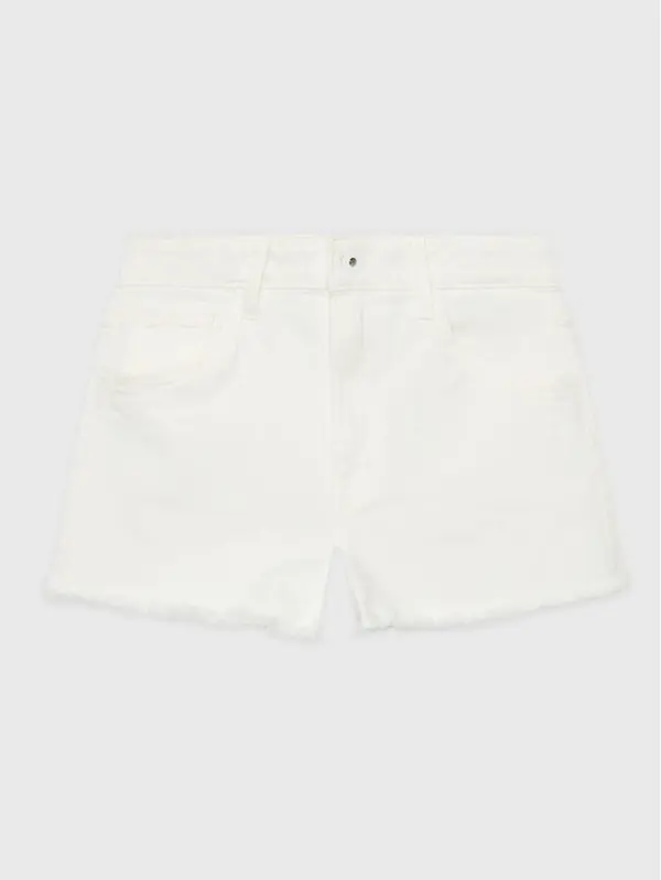 Pepe Jeans Pepe Jeans Kratke traperice Patty Short PG800783TR0 Bijela Regular Fit