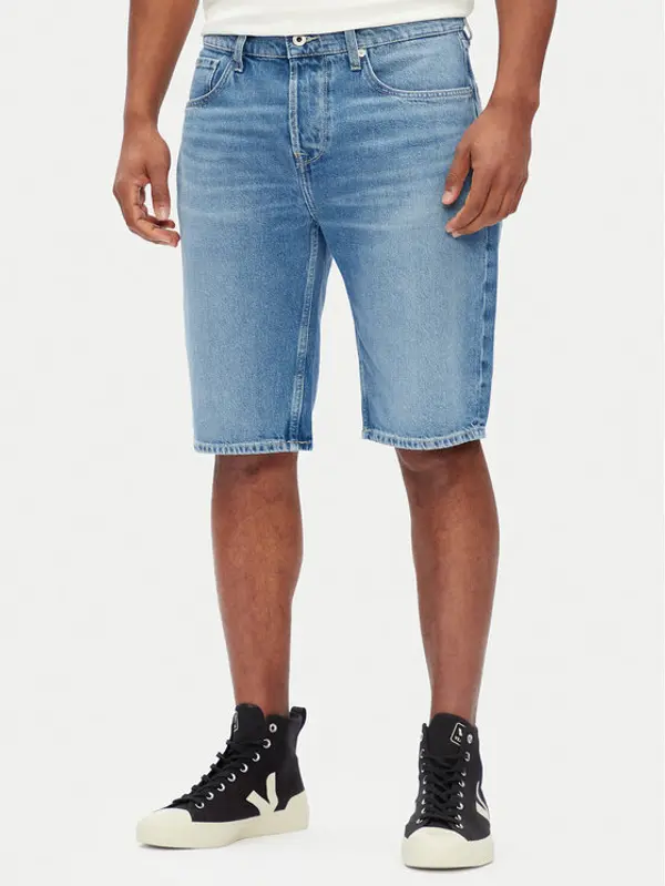 Pepe Jeans Pepe Jeans Kratke traperice PM801079 Plava Loose Fit