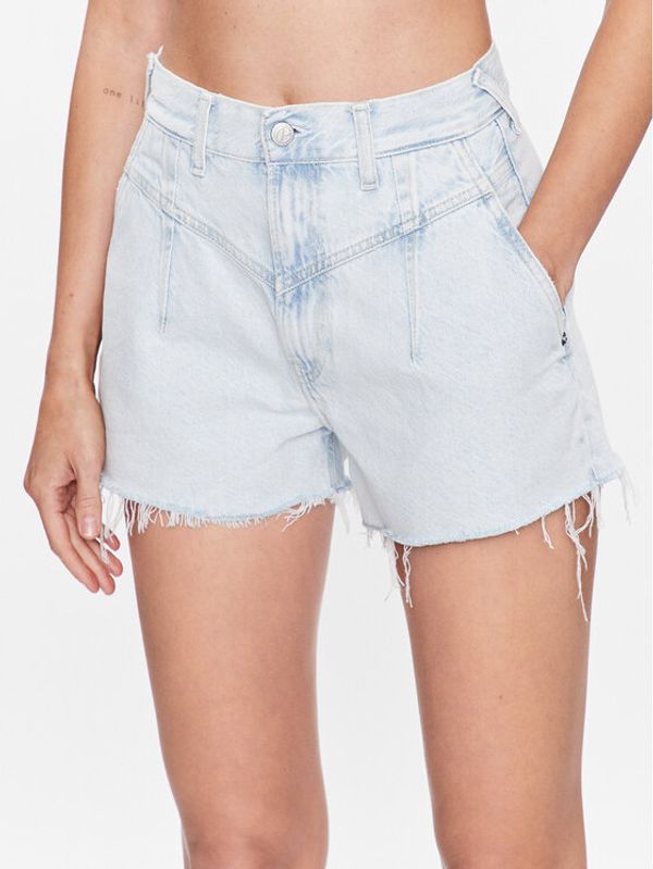 Pepe Jeans Pepe Jeans Kratke traperice Summer Sky PL801043 Plava Regular Fit