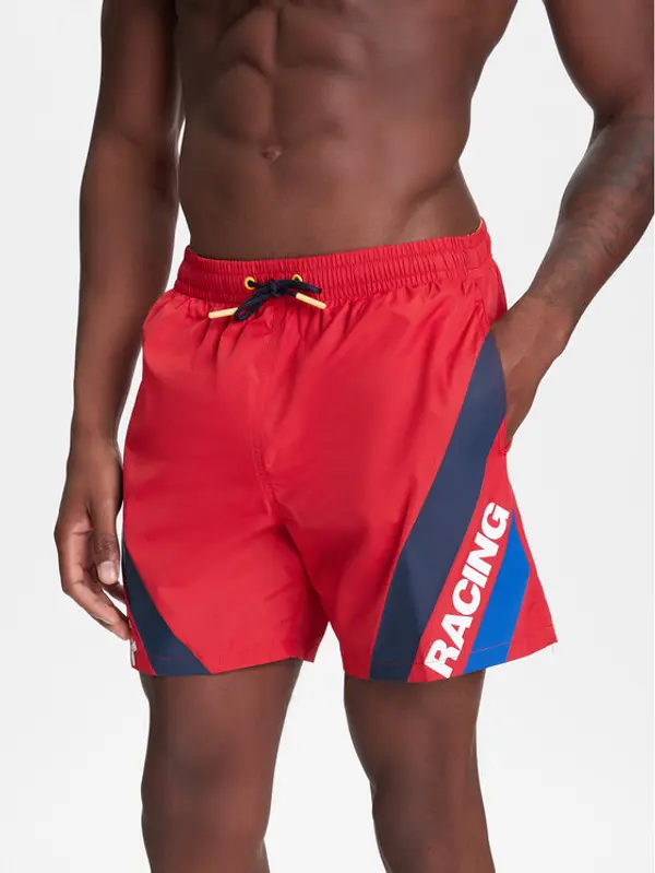 Pepe Jeans Pepe Jeans Kupaće gaće i hlače Red Bull Racing RMB10007 Crvena Regular Fit