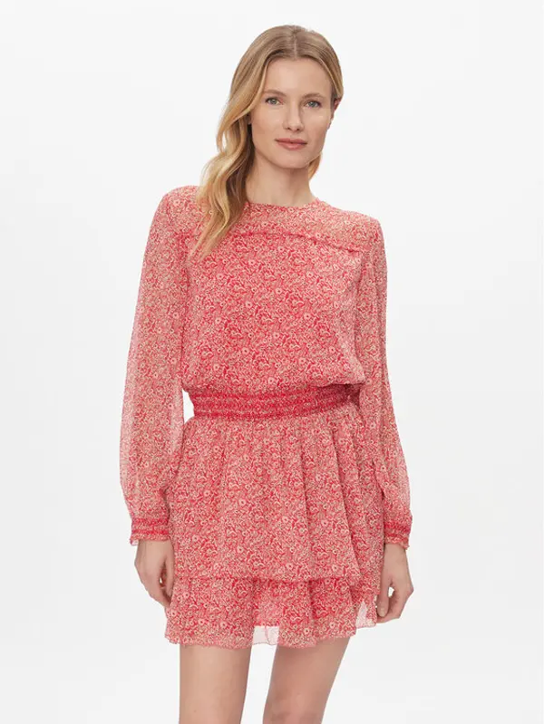 Pepe Jeans Pepe Jeans Ljetna haljina Bridget PL953440 Ružičasta Regular Fit