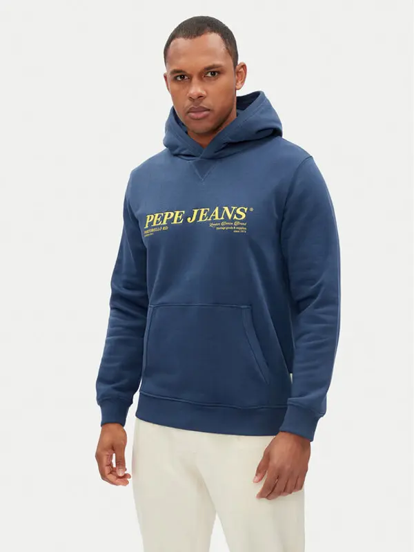 Pepe Jeans Pepe Jeans Majica dugih rukava Dylan PM582755 Plava Regular Fit