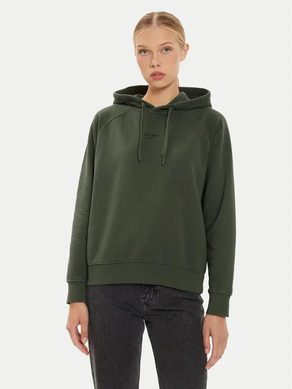 Pepe Jeans Pepe Jeans Majica dugih rukava Felicity PL581462 Zelena Regular Fit